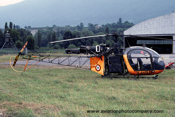 French Air Force CIEH341 Sud Alouette II 17/341-RP (1981)