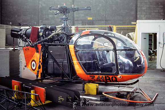 French Air Force CIEH341 Sud Alouette II 278/341-RQ (1981)