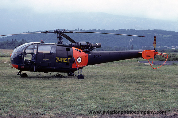 French Air Force CIEH341 Sud Alouette III 2076/341-EE (1981)