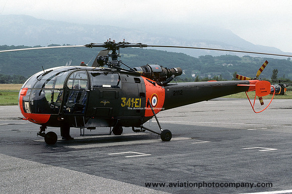 French Air Force CIEH341 Sud Alouette III 2112/341-EI (1981)