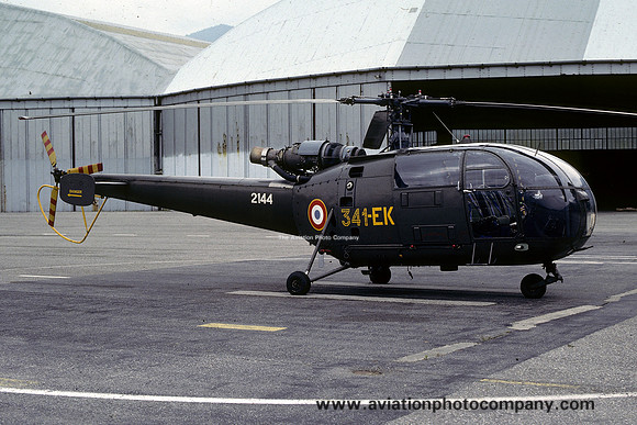 French Air Force CIEH341 Sud Alouette III 2144/341-EK (1981)