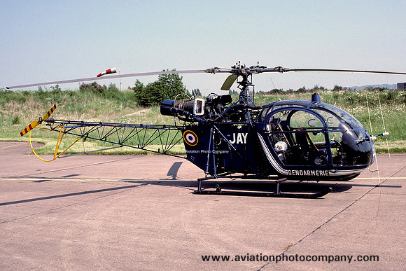 French Gendarmerie Sud Alouette II 1517/JAY (1985)