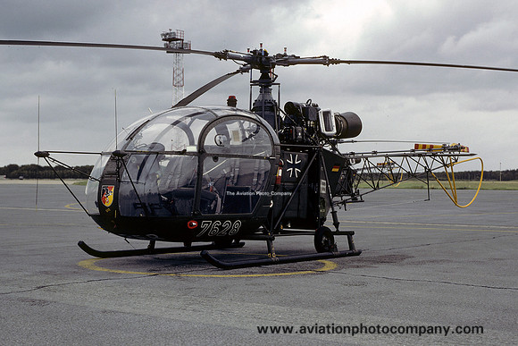 German Army HFS1 Sud Alouette II 76+28 (1981)