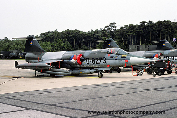 Dutch Air Force 306 Squadron Lockheed/Fokker F-104G Starfighter D-8273 (1978)
