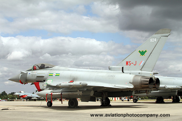 RAF 9 Squadron BAE Typhoon FGR.4 ZJ924/WS-J at RIAT Fairford (2019)