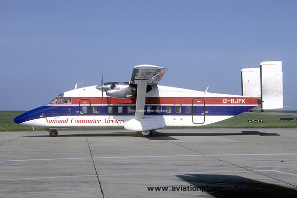 National Commuter Airways Short SD-330 G-BJFK (1988)