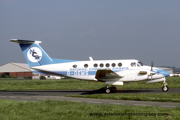 National Commuter Airways Beech 200 King Air G-OEMS (1988)