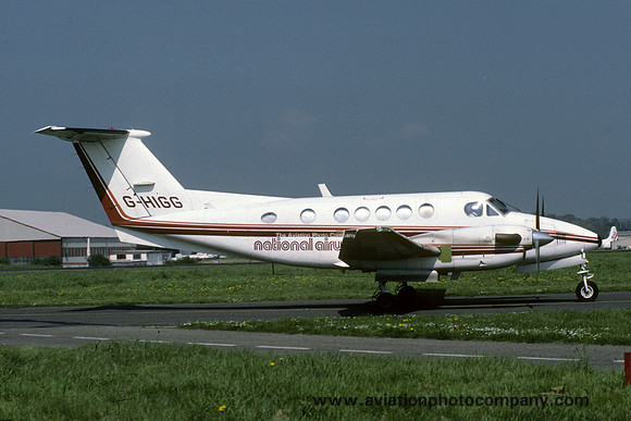National Airways Beech 200 King Air G-HIGG (1988)