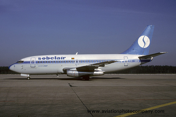 Sobelair Boeing 737-229 OO-SBQ (1988)