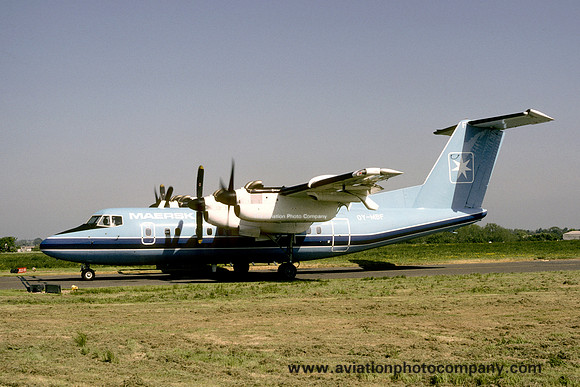 Maersk Air DHC-7-102 OY-MBF (1988)