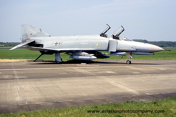 German Air Force JG74 McDonnell F-4F Phantom 37+67 (1995)