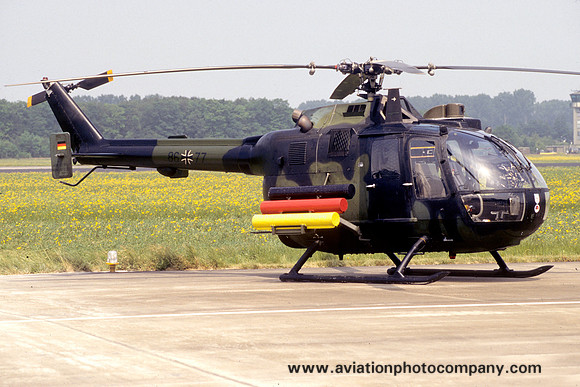 German Army HFR16 Bolkow Bo105P 86+77 (1995)