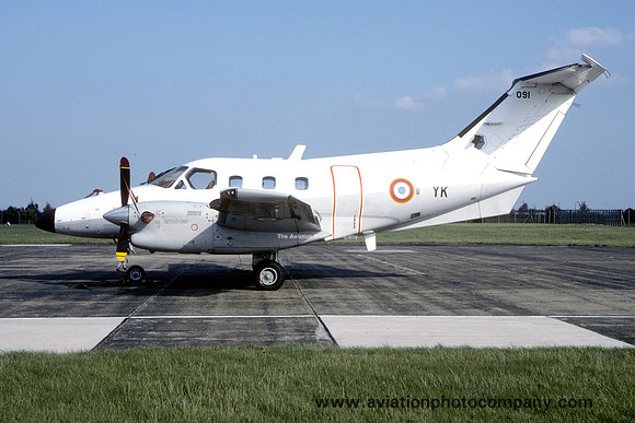 French Air Force GE316 Embraer Xingu 091/YK (1995)