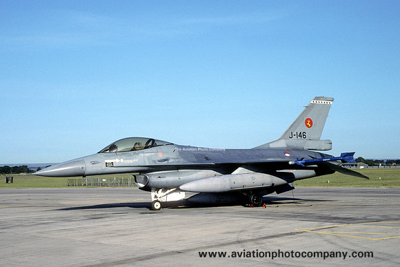 Dutch Air Force 314 Squadron GD F-16A Fighting Falcon J-146 (1995)