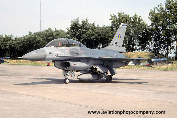 Dutch Air Force 315 Squadron GD F-16B Fighting Falcon J-267