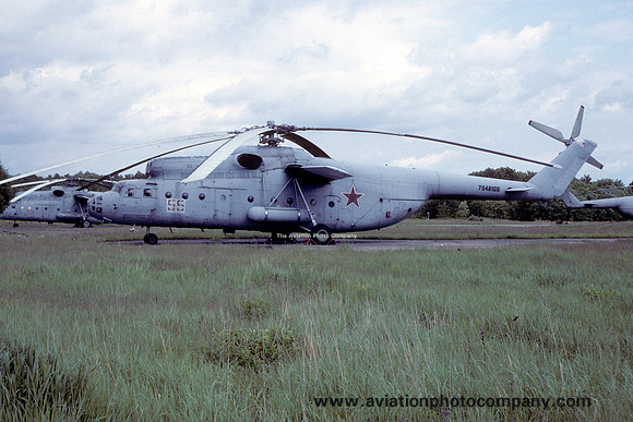 Russian Air Force 33 TVP Mil Mi-6A hook 55 (1994)