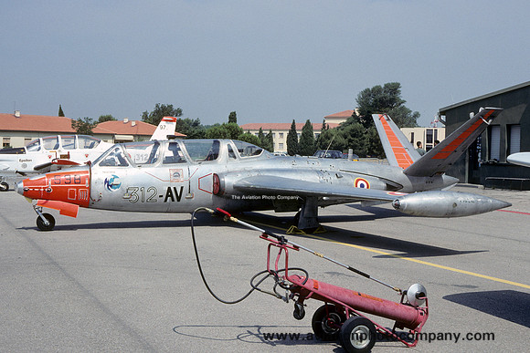 French Air Force GI312 Fouga CM.170 Magister 538/312-AV (1995)