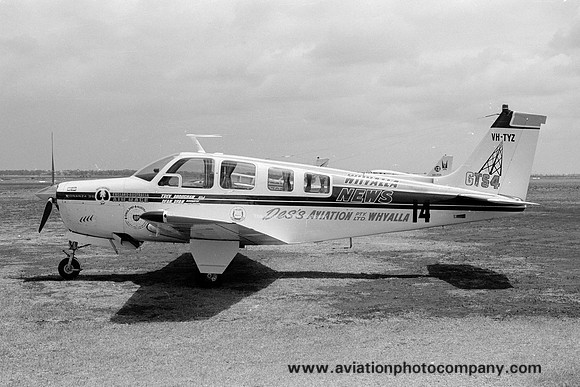 Des's Aviation Whyalla Beech 36 Bonanza VH-TYZ (1970)