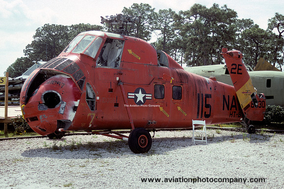 Ex US Navy HT-8 Sikorsky SH-34J 148030 at Kissimmee (1993)