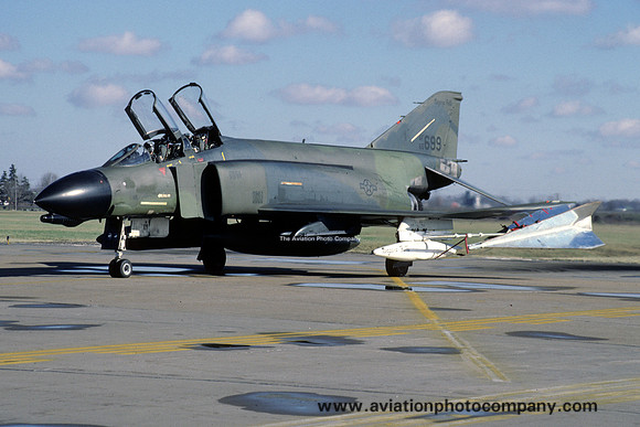 USAF New York ANG 136 FIS McDonnell F-4D Phantom 65-0699 (1987)