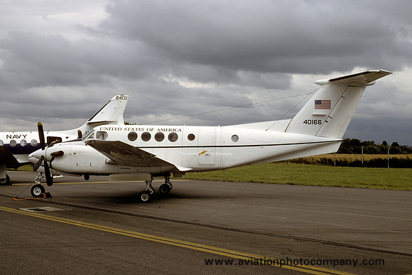 USAF 86 WG 58 AS Beech C-12F Huron 84-0166 (1993)