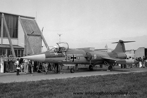 German Air Force JBG34 Lockheed F-104G Starfighter 26+13 (1978)