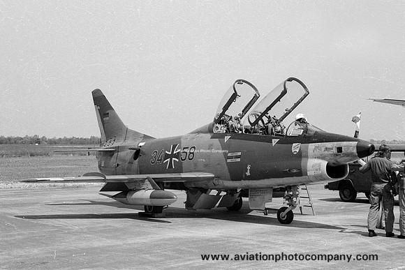 German Air Force WS50 FIAT G-91T 34+58