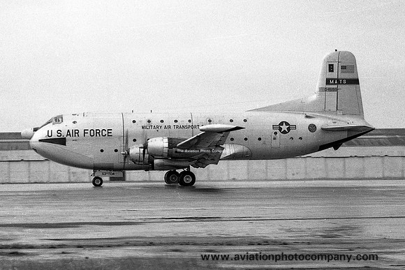 USAF MATS 63 TCW Douglas C-124C Globemaster 51-5199 at Prestwick
