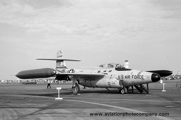 USAF Iowa ANG 124 FIS Northrop F-89J Scorpion 53-2482 (1967)