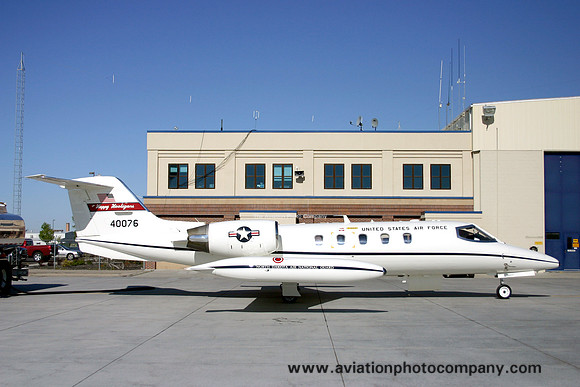 USAF North Dakota ANG 178 AS Learjet C-21A 84-0076 (2009)