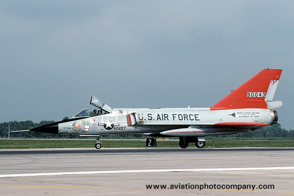 USAF 475 WEG Convair QF-106A Delta Dart 59-0043 (1993)