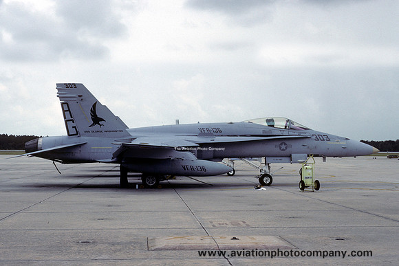 US Navy VFA-136 McDonnell Douglas F/A-18C Hornet 164202/AG-306 (1992)