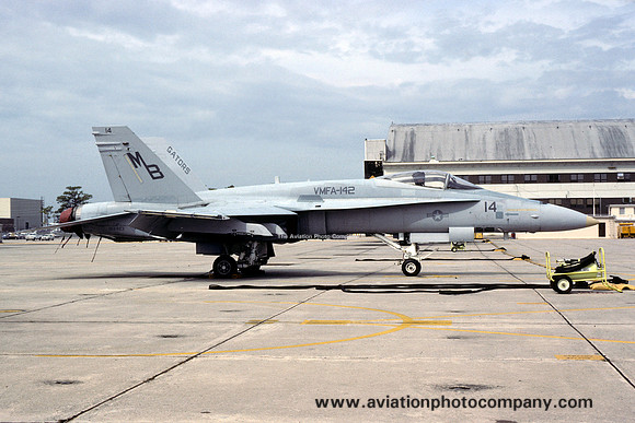 US Marines VMFA-142 McDonnell Douglas F/A-18A Hornet 162463/MB-14 (1992)