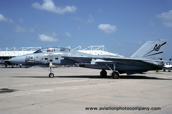US Navy VF-124 Grumman F-14A Tomcat 163896/NJ-134 (1993)