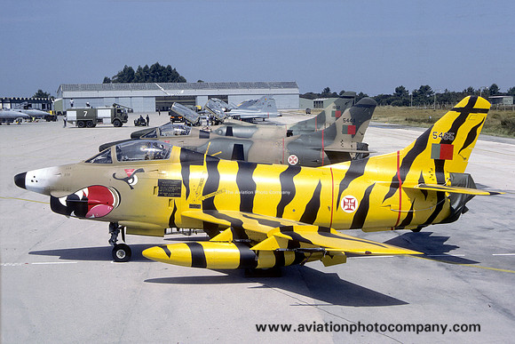 Portuguese Air Force Esq 301 FIAT G-91R 5455 (1987)
