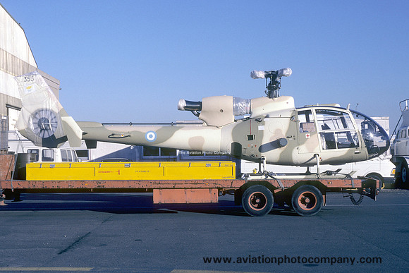 Cypriot Air Force Aerospatiale SA.341L Gazelle 353 (1988)