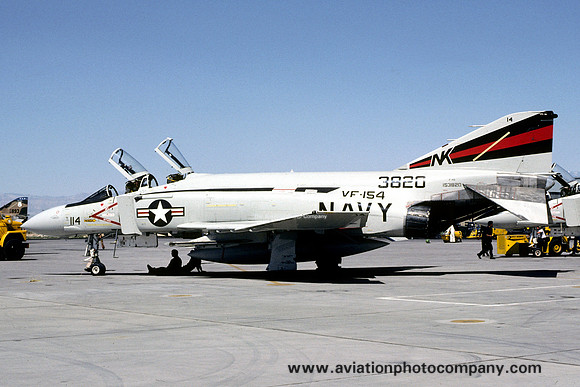 US Navy VF-154 McDonnell F-4S Phantom 153820/NK-114 (1980)