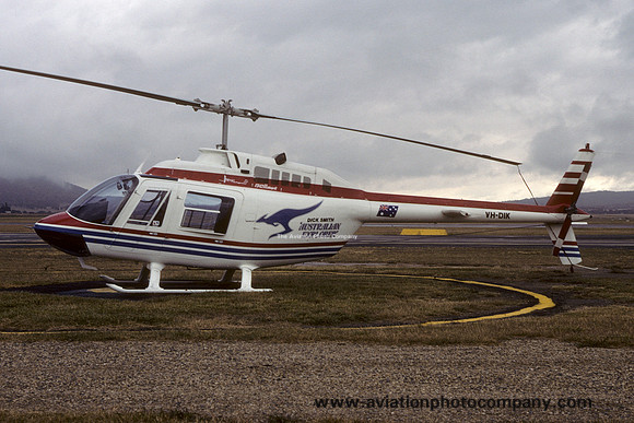 Dick Smith Australian Explorer Bell 206 Jet Ranger VH-DIK (1984)