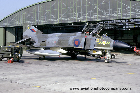 RAF 31 Squadron McDonnell F-4M Phantom FGR.2 XV422 (1974)