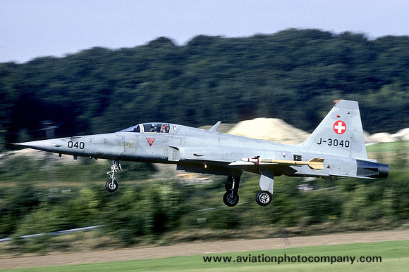 Swiss Air Force Northrop F-5E Tiger II J-3040 (1989)
