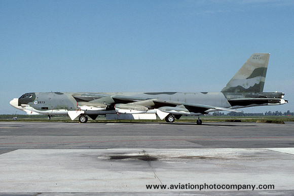 USAF 93 BW Boeing B-52G Stratofortress 59-2573 (1980)