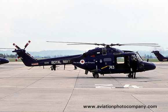 Royal Navy 700 Squadron Westland Lynx HAS.2 XZ232/VL743 (1977)