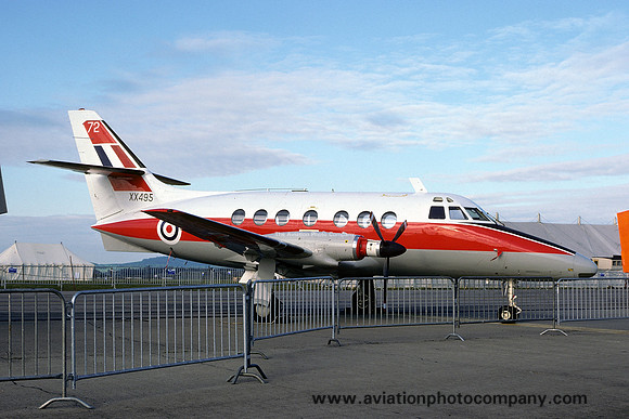 RAF METS Handley Page Jetstream T.1 XX495/72 (1977)