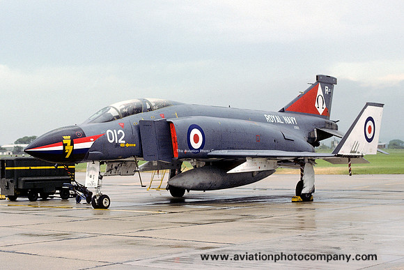 Royal Navy 892 Squadron McDonnell F-4K Phantom FG.1 XT870/R012 (1977)