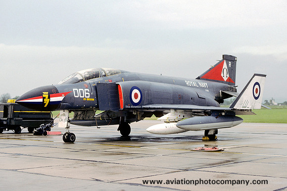 Royal Navy 892 Squadron McDonnell F-4K Phantom FG.1 XT859/R006 (1977)