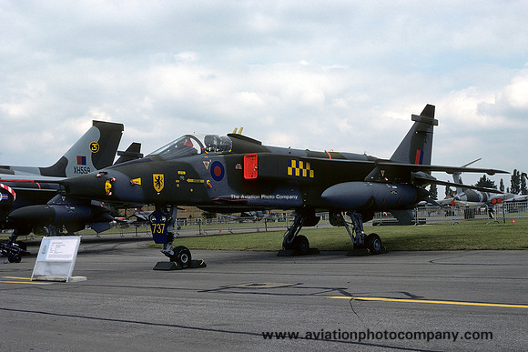 RAF 54 Squadron Sepecat Jaguar GR.1  XX737(1977)