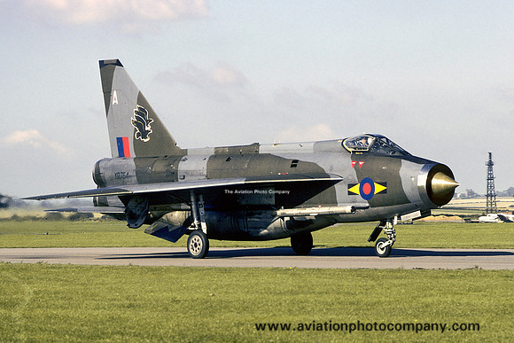RAF 11 Squadron English Electric Lightning F.6 XR754/A (1977)