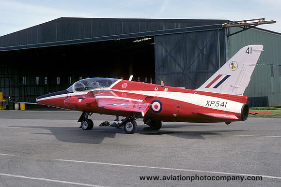RAF 4 FTS Folland Gnat T.1 XP541 (1977)