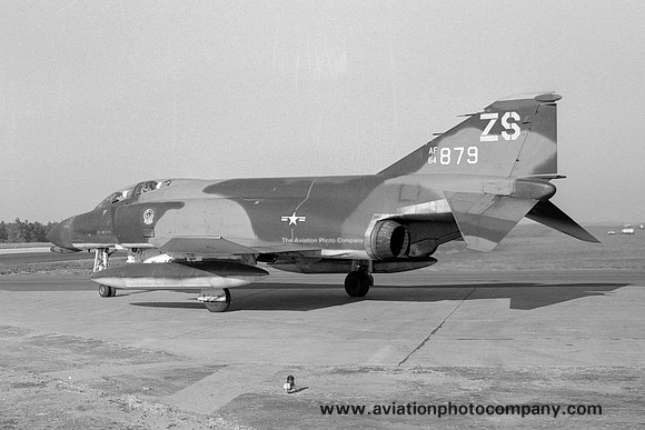 USAF 86 TFW 81 TFS McDonnell F-4C Phantom 64-0879/ZS (1970)
