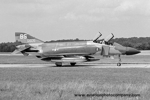 USAF 36 TFW 23 TFS McDonnell F-4D Phantom 66-7605/BS (1970)